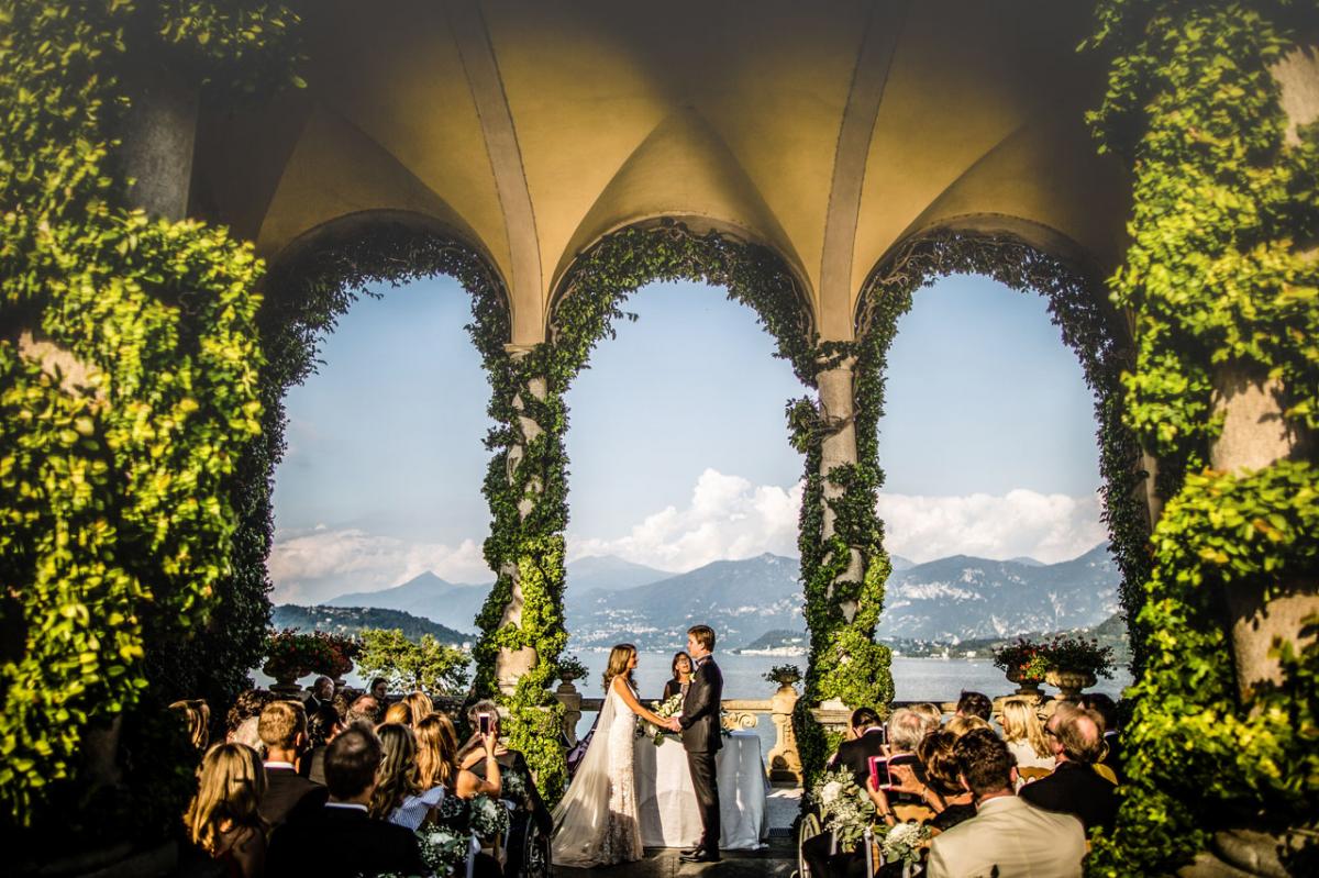 Свадьба на озере Комо Италия 2021